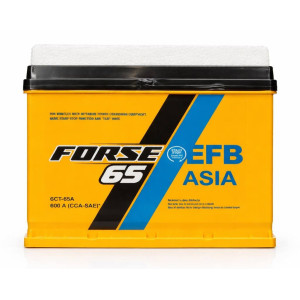 аккумулятор  FORSE ASIA EFB 6СТ-65 (1) (600A)