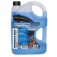 омивач скла HIGH WAY (-21) BLUE (м'ята, лайм) 4л