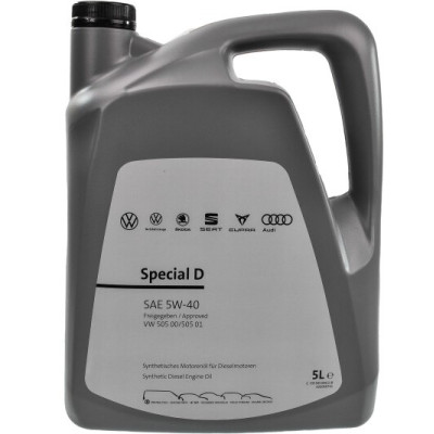 масло VW Special D SAE 5W-40 5л