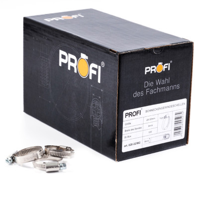 Хомути Profi 20-32 9mm W2 (уп.100шт)
