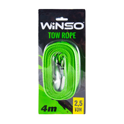 WINSO Трос буксировочный 2,5т, 4м. (блистер)