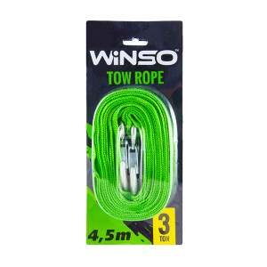 WINSO Трос буксирувальний 3т, 4,5м (блістер)