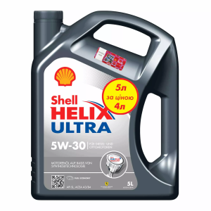 олива SHELL  Helix  Ultra  5W30 5л