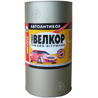мастика VELVANA рез-битум. 'ВЕЛКОР-СТАБИЛ' 4.0кг