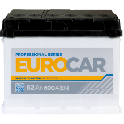 акумулятор EUROCAR 6СТ-62 (0) (600А)