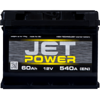 аккумулятор JET POWER 6СТ-60 (0) (540А)