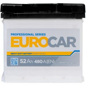 акумулятор EUROCAR 6СТ-52 (0) (480А)