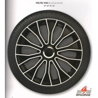 ARGO  Колпаки Voltec White&Black R15 (к-т)