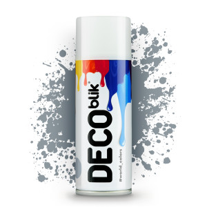 DECO BLIK 7001 Фарба Сріблясто-сірий 400мл