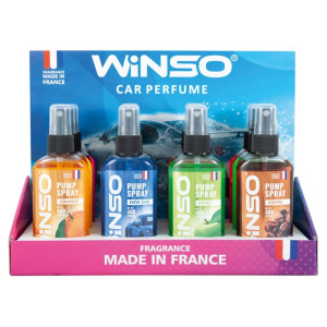 WINSO Освіжувач повітря  Pump Spray,спрей 75мл., MIX №1 (12шт)