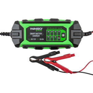 WINSO Зарядний пристрій АКБ PRO 8LEDs 4A, 6V/12V, 4-120Ah