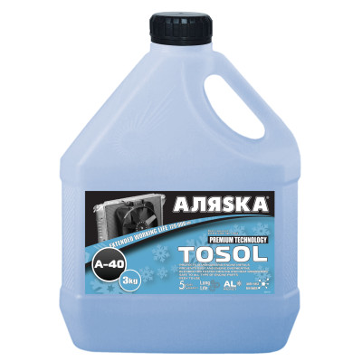 тосол  АЛЯСКА  А-40  (Еко)  3кг