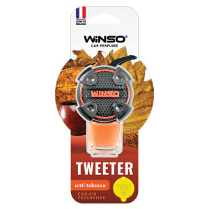 WINSO Освіжувач повітря Tweeter, на дефлектор, 8мл., Anti Tobacco