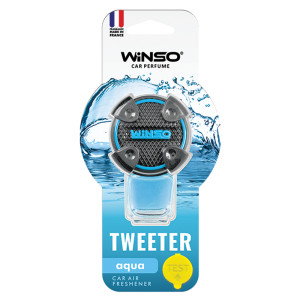 WINSO Освежитель воздуха Tweeter, на дефлектор, 8мл., Aqua