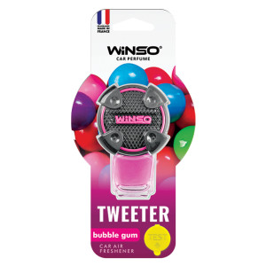WINSO Освежитель воздуха Tweeter, на дефлектор, 8мл., Bubble Gum