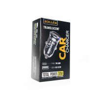 Zollex Автомобильное зарядное устройство для USB, Type-C (PD 30W+QC 22.5W) 12099