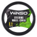 WINSO Чехол на руль L 39-41 Ø экокожа, черный