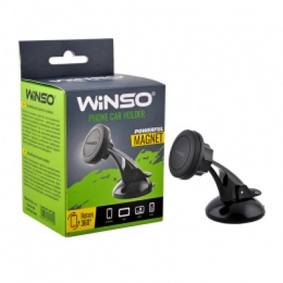WINSO Тримач телефону авто., магнітний з резиновою присоскою для кріплення
