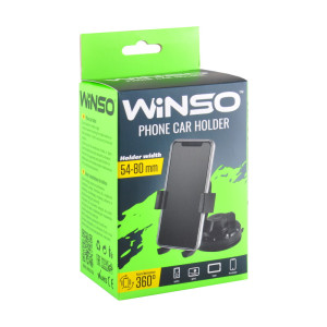 WINSO Тримач телефону авто., ширина 54-80мм., поворотний механізм 360°
