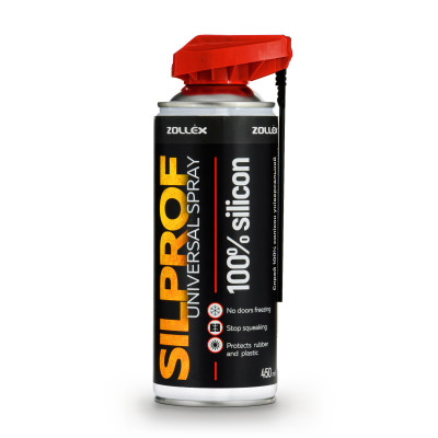 Zollex Силіконовий спрей  100% SILPROF 450 мл. з носиком (аер.) 15066