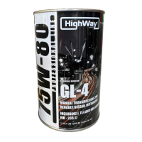 олива HIGHWAY  75W80 GL-4  1л