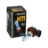 ZOLLEX Лампа авто. галоген.  H11 12V 55W Pure vision 60324