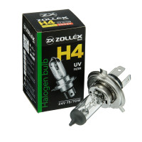 ZOLLEX Лампа авто. галоген.  H4 24V 75/70W 43T 10027