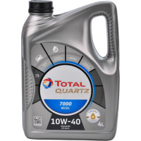 масло TOTAL Quartz 7000 Diesel 10W40 4л масло TOTAL Quartz 7000 Diesel 10W40 4л