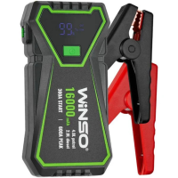 WINSO Пусковий пристрій 300А/піковий 600A. Ємність 16000mAh