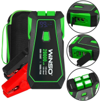 WINSO Пусковий пристрій 800А/піковий 1800A. Ємність 20000mAh