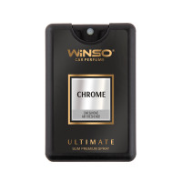 WINSO Освежитель воздуха с распылителем серия Ultimate Slim Spray 18мл. -Ghrome