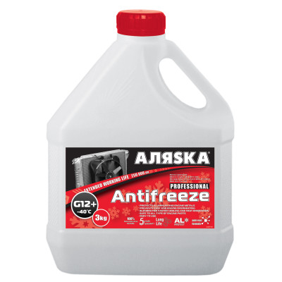 антифриз АЛЯСКА-40 (червоний) 3кг