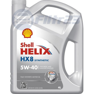 олива SHELL Helix НX8 5W40 4л