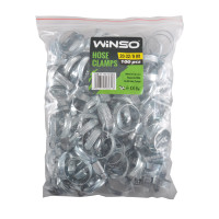 WINSO Хомути металеві нерж. сталь 20-32, 9 mm, W2(100шт.)