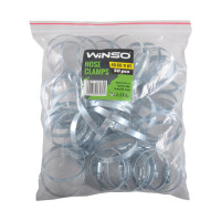WINSO Хомуты метал. нерж. сталь 40-60, 9 mm, W2 (50шт.)
