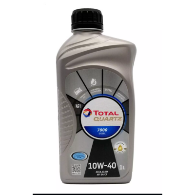 олива TOTAL  Quartz  7000  Diesel  10W40 1л