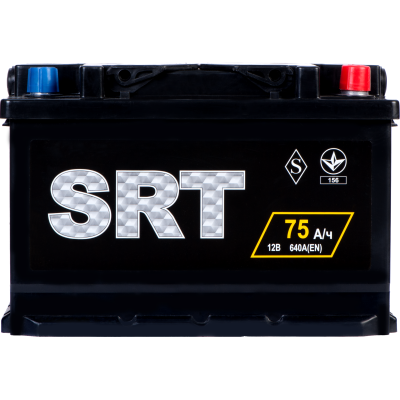 аккумулятор SRT 6СТ-75 (0) (640А)