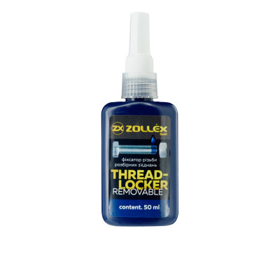 Zollex Фіксатор різьбового з'єднання (синій) 50г. BFU-7/15025