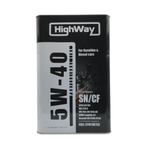 масло HIGHWAY  5W40 SN/СF 4л