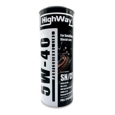 олива HIGHWAY  5W-40 SN/СF 1л