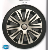 ARGO  Колпаки Nardo Silver&Black R13 (к-т)