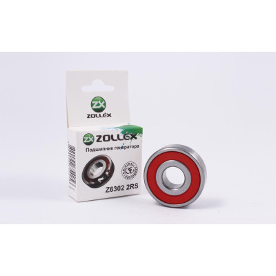 Zollex Подшипник генератора  ВАЗ 2101 Z6302 2RS