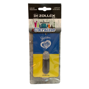 ZOLLEX  Освежитель воздуха UKRAINE (Platinum ) 17023