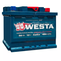 аккумулятор  WESTA  6СТ-50 (0) (480A)