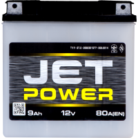 акумулятор JET POWER 6МТС 9 Ач  (клема плоска)