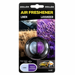 ZOLLEX  Освіжувач повітря авто 4мл Linen/Lavender 17025