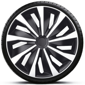 ARGO  Колпаки GRIP Silver&Black R15 (к-т)