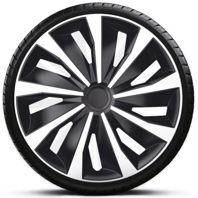 ARGO  Колпаки GRIP Silver&Black R15 (к-т)