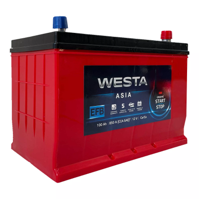 аккумулятор  WESTA ASIA EFB 6СТ-100 (0) (850A)