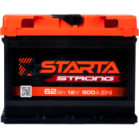 акумулятор STARTA Strong 6СТ-62 (0) (600А)